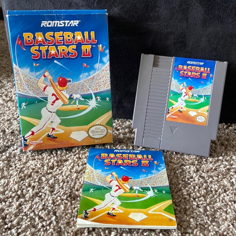 NES Baseball Stars Game
